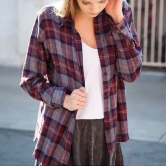 BRANDY MELVILLE PLAID FLANNEL *RARE* - Picture 10 of 10